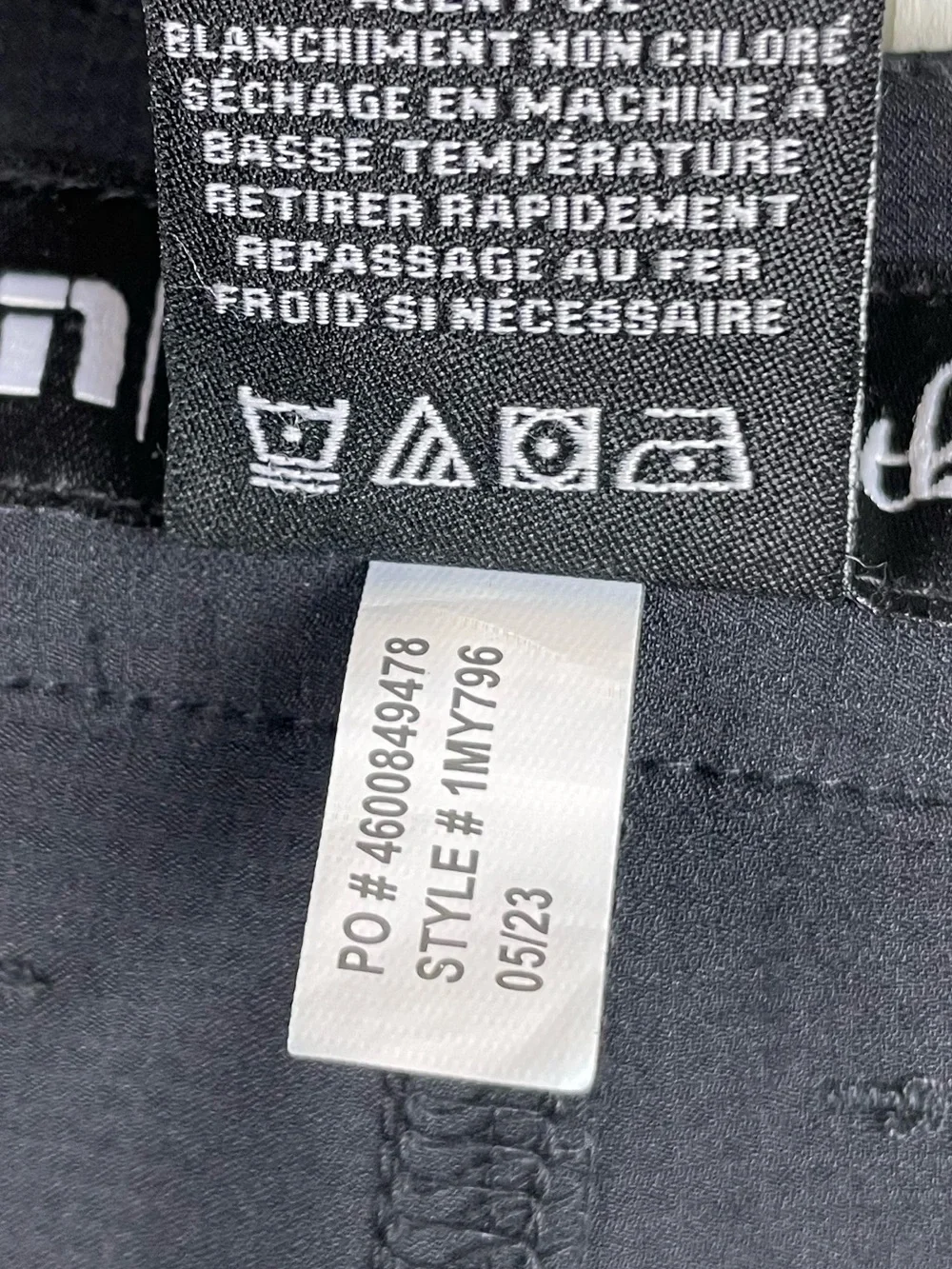 Travis Mathew Men's Out Early Pant Black Size 34 Performance Casual Golf 1MY796